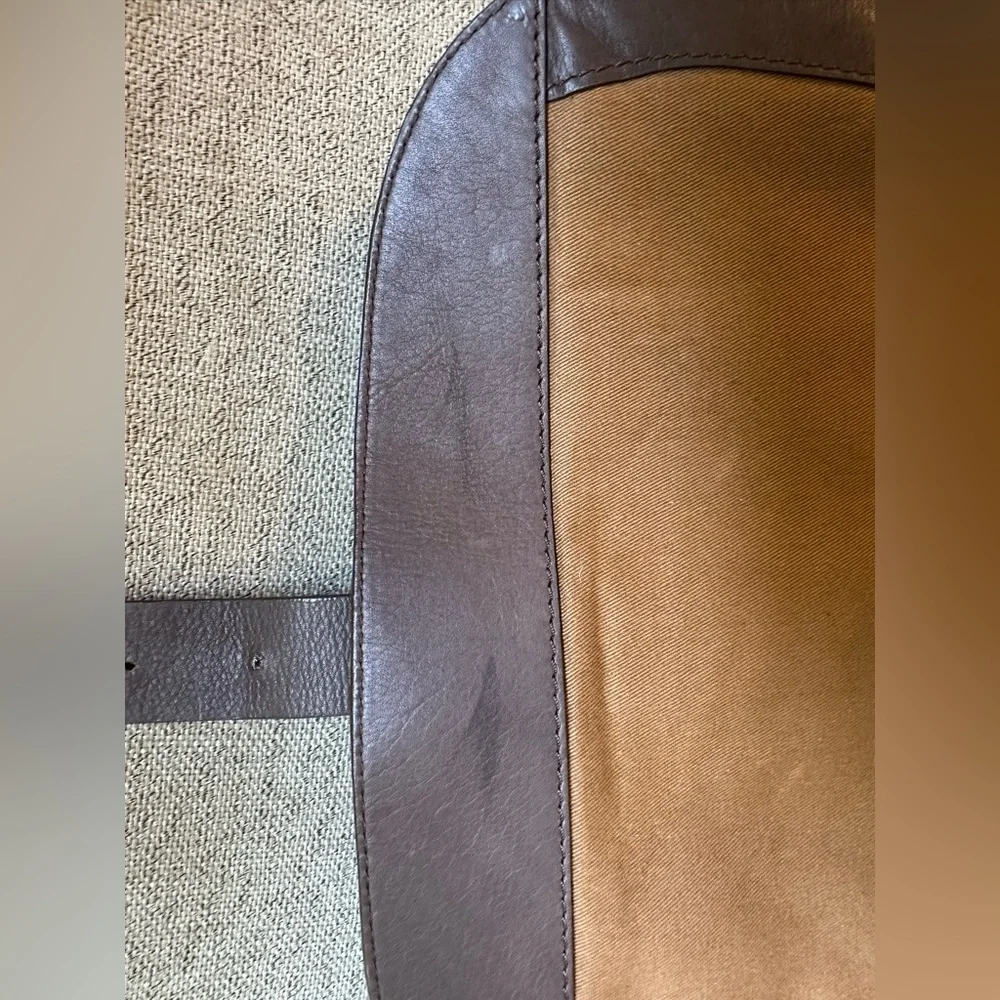 Vintage Billy‎ Bag London Brown Leather Crossbody Messenger Bag
